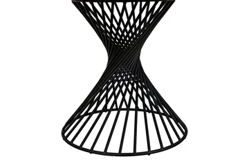 Iggy Matbord 140 cm Rund Glas - Grå - Möbler - Bord & matgrupp - Matbord & köksbord