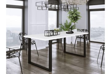 Imper Matbord 185 cm - Svart/Vit - Möbler - Bord & matgrupp - Matbord & köksbord