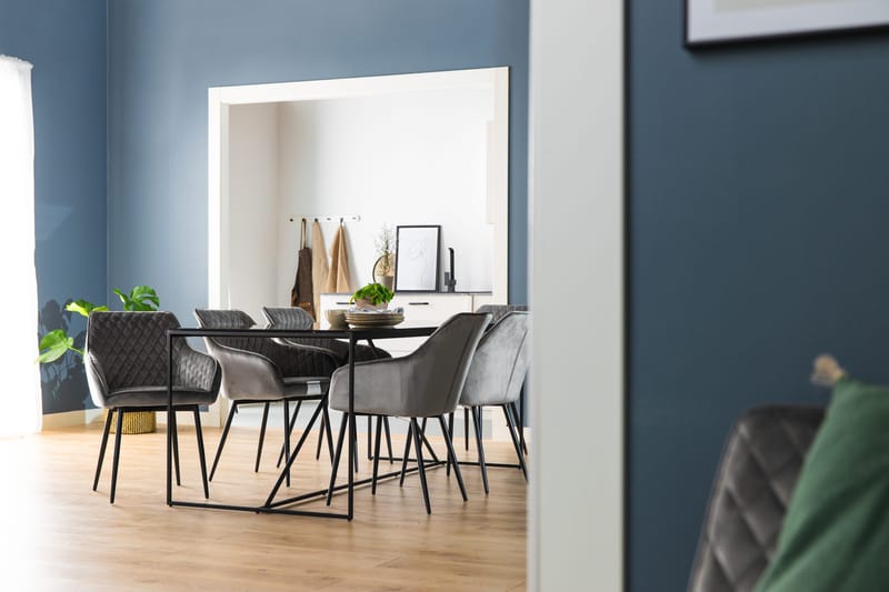 Indy Matbord 180 cm - Glas/Metall - Möbler - Bord & matgrupp - Matbord & köksbord