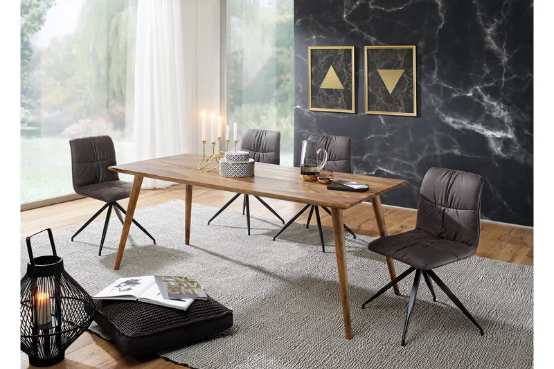 Iviana Matbord 160 cm - Trä/natur - Möbler - Bord & matgrupp - Matbord & köksbord