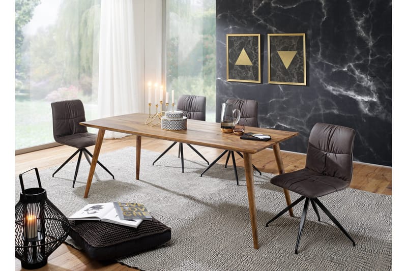 Iviana Matbord 160 cm - Trä/natur - Möbler - Bord & matgrupp - Matbord & köksbord