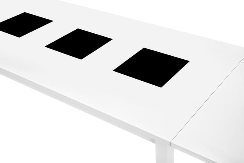 Jasmin Förlängningsbart Matbord 180 cm - Vit - Möbler - Bord & matgrupp - Matbord & köksbord