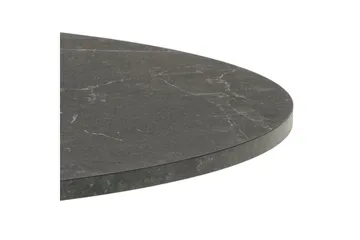 Jora Matbord 110 cm Runt - Svart/Matt Svart - Möbler - Bord & matgrupp - Matbord & köksbord