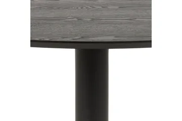 Jora Matbord 110 cm Runt - Svart/Matt Svart - Möbler - Bord & matgrupp - Matbord & köksbord