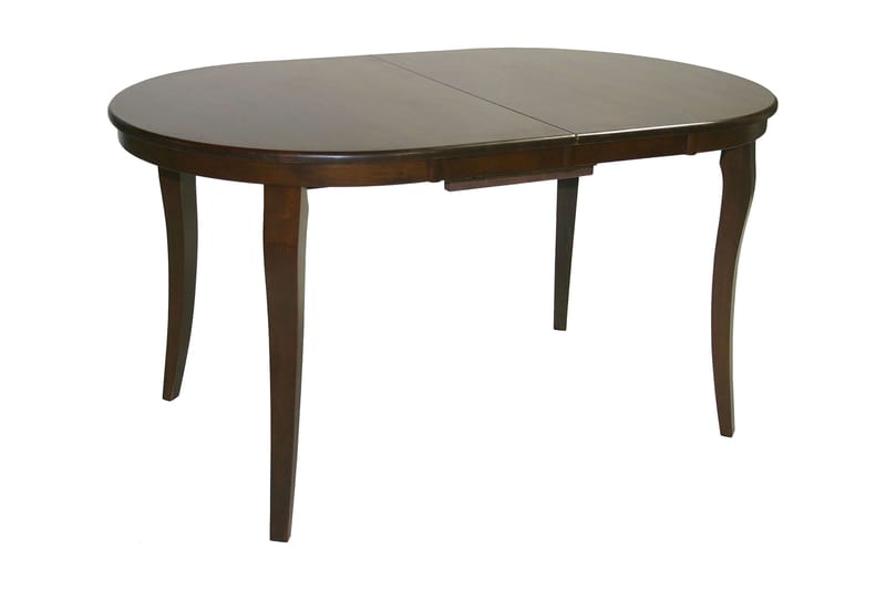 Joy Utdragbart Ovalt Matbord 145–178 cm i Trä med Valnötsutseende - Brun - Möbler - Bord & matgrupp - Matbord & köksbord
