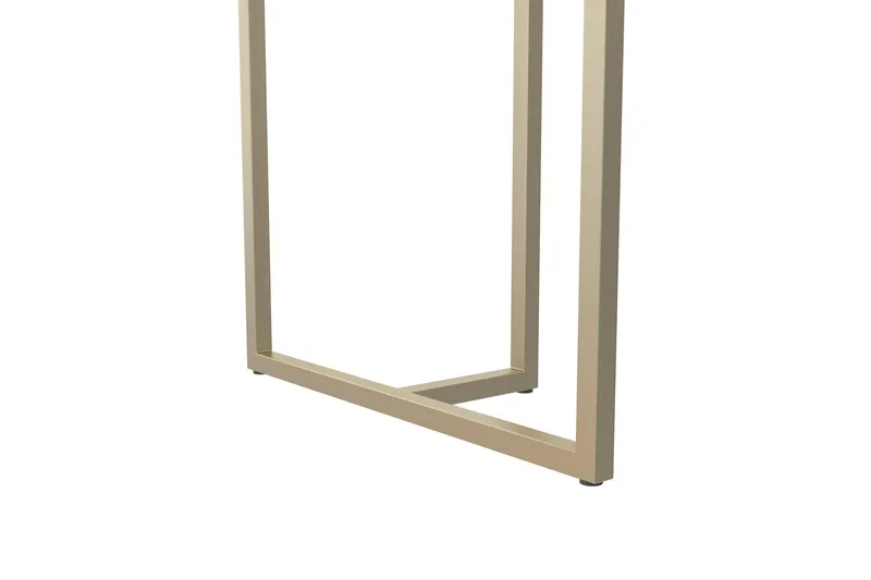 Kaiti Rektangulärt Matbord 163 cm med Marmorutseende - Vit - Möbler - Bord & matgrupp - Matbord & köksbord