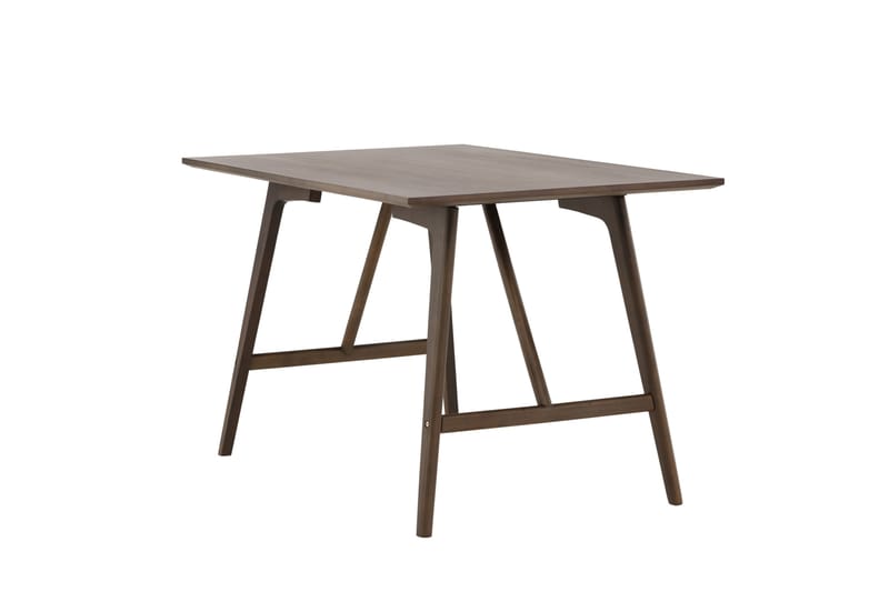 Kaseidon Rektangulärt Matbord 120 cm i Trä med Valnötsutseende - Brun - Möbler - Bord & matgrupp - Matbord & köksbord