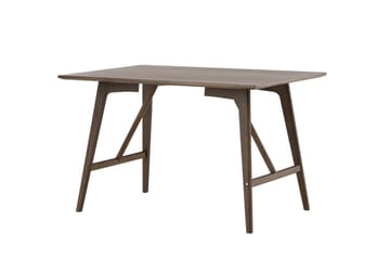 Kaseidon Rektangulärt Matbord 120 cm i Trä med Valnötsutseende - Brun - Möbler - Bord & matgrupp - Matbord & köksbord