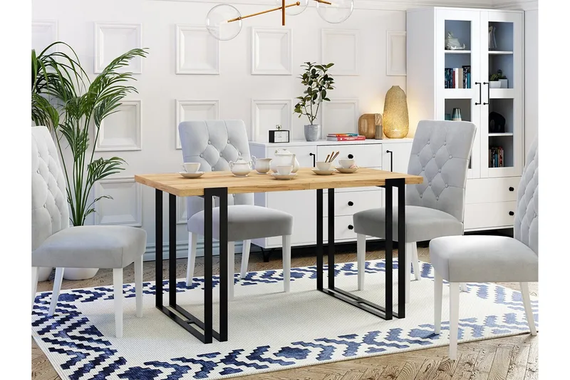 Kintore Matbord 80 cm - Svart - Möbler - Bord & matgrupp - Matbord & köksbord