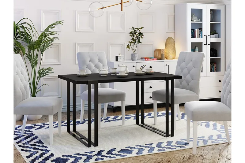 Kintore Matbord 80 cm - Svart - Möbler - Bord & matgrupp - Matbord & köksbord