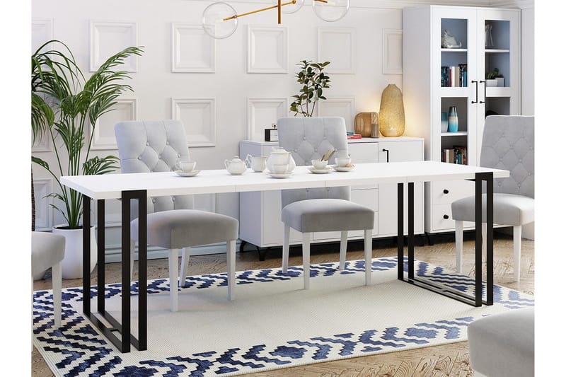 Kintore Matbord 80 cm - Vit - Möbler - Bord & matgrupp - Matbord & köksbord