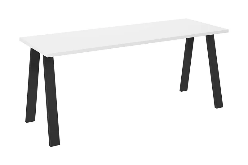 Kleos Matbord 185 cm - Vit/Svart - Möbler - Bord & matgrupp - Matbord & köksbord