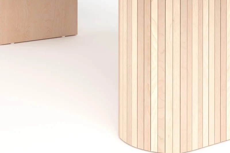 Kopparbo Matbord 240 cm - Ljust vitlaserat ekträ - Möbler - Bord & matgrupp - Matbord & köksbord