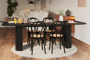 Kopparbo Matbord 240 cm - Svart trä - Möbler - Bord & matgrupp - Matbord & köksbord