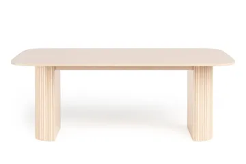 Kopparbo Matbord Ljust trä Rektangulärt 200 cm - Vitlaserat Ek - Möbler - Bord & matgrupp - Matbord & köksbord