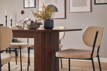 Kopparbo Rektangulärt Matbord 200 cm - Mörkbrunt / Valnöt / Trä - Möbler - Bord & matgrupp - Matbord & köksbord