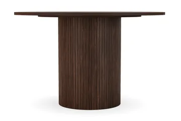 Kopparbo Runt Matbord 120 cm för 6 personer - Mörkbrunt / Valnöt / Trä - Möbler - Bord & matgrupp - Matbord & köksbord