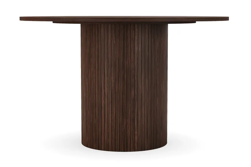 Kopparbo Runt Matbord 120 cm för 6 personer - Mörkbrunt / Valnöt / Trä - Möbler - Bord & matgrupp - Matbord & köksbord