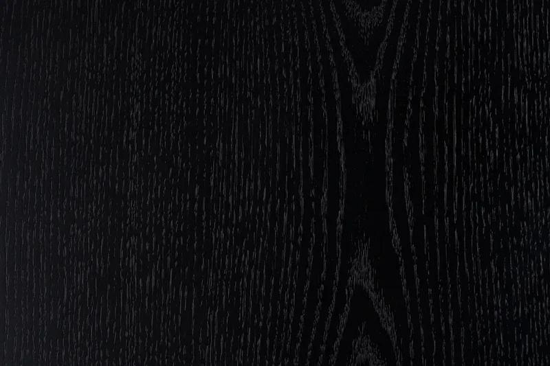 Kopparbo Runt Matbord i trä 130 cm - Svart / Ribbad - Möbler - Bord & matgrupp - Matbord & köksbord