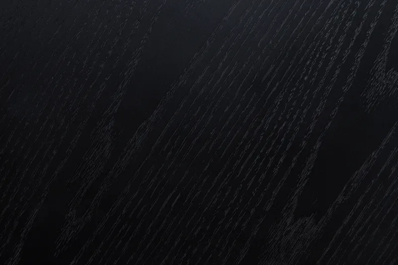 Kopparbo Runt Stort Matbord 180 cm för 8 personer - Svart Trä / Ribbad - Möbler - Bord & matgrupp - Matbord & köksbord