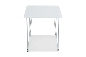 Kronblom Rektangulärt Matbord 120 cm i Trä med Metallutseende - Vit - Möbler - Bord & matgrupp - Matbord & köksbord