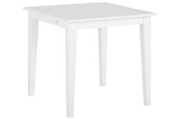 Laios Litet Kvadratiskt Matbord 80 cm i Trä - Vit - Möbler - Bord & matgrupp - Matbord & köksbord