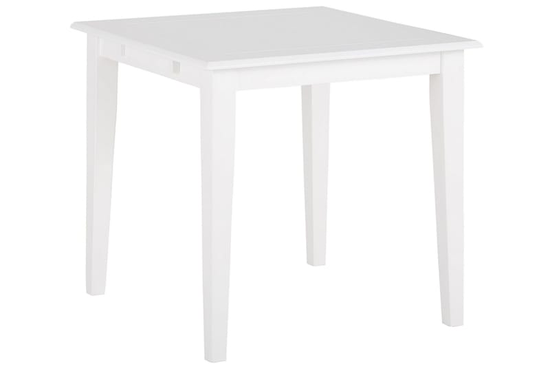 Laios Litet Kvadratiskt Matbord 80 cm i Trä - Vit - Möbler - Bord & matgrupp - Matbord & köksbord