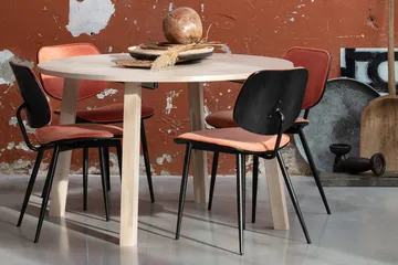 Lange Jan Förlängningsbart Matbord 120 cm Rund - Ek - Möbler - Bord & matgrupp - Matbord & köksbord