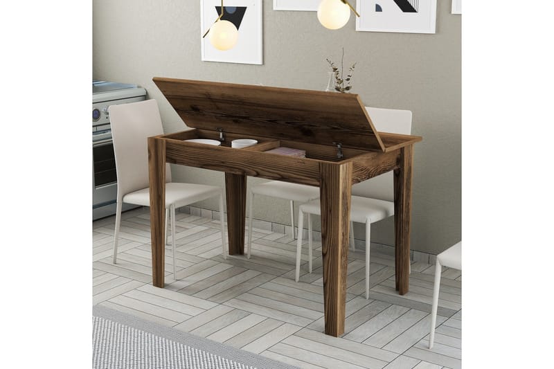 Levents Matbord 110x72 cm Brun - Hanah Home - Möbler - Bord & matgrupp - Matbord & köksbord