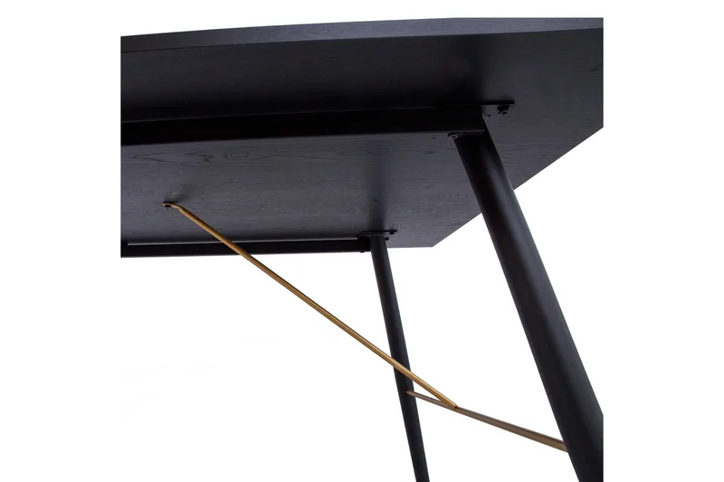 Luxembourg Matbord Svart/Koppar - Möbler - Bord & matgrupp - Matbord & köksbord