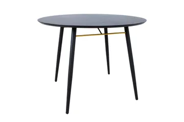 Luxemburg Matbord 100 cm Svart/Kopper - Möbler - Bord & matgrupp - Matbord & köksbord