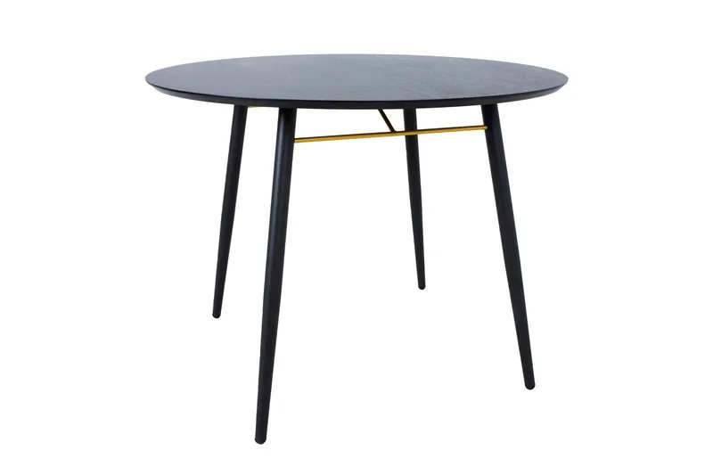 Luxemburg Matbord 100 cm Svart/Kopper - Möbler - Bord & matgrupp - Matbord & köksbord