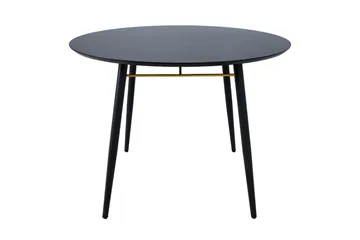 Luxemburg Matbord 100 cm Svart/Kopper - Möbler - Bord & matgrupp - Matbord & köksbord