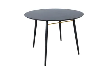 Luxemburg Matbord 100 cm Svart/Kopper - Möbler - Bord & matgrupp - Matbord & köksbord