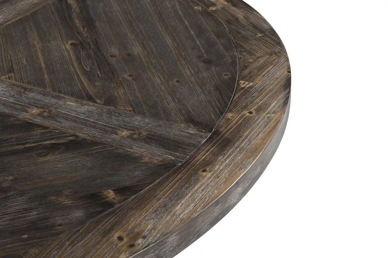 Lyon Matbord 150 cm Runt - Natur/Vit - Möbler - Bord & matgrupp - Matbord & köksbord