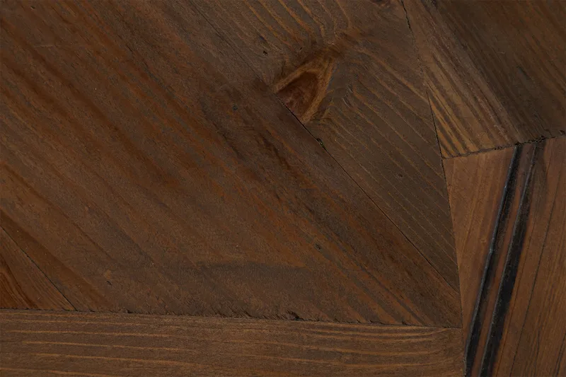 Lyon Vintage Matbord 120 cm Rund - Natur/Vit - Möbler - Bord & matgrupp - Matbord & köksbord