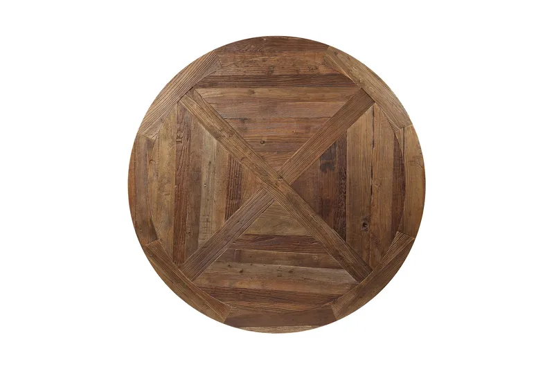 Lyon Vintage Runt Matbord 150 cm för 6 personer - Vintage / Alm / Trä - Möbler - Bord & matgrupp - Matbord & köksbord