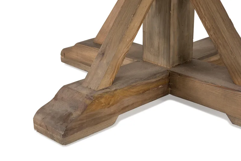 Lyon Vintage Runt Matbord 150 cm för 6 personer - Vintage / Alm / Trä - Möbler - Bord & matgrupp - Matbord & köksbord