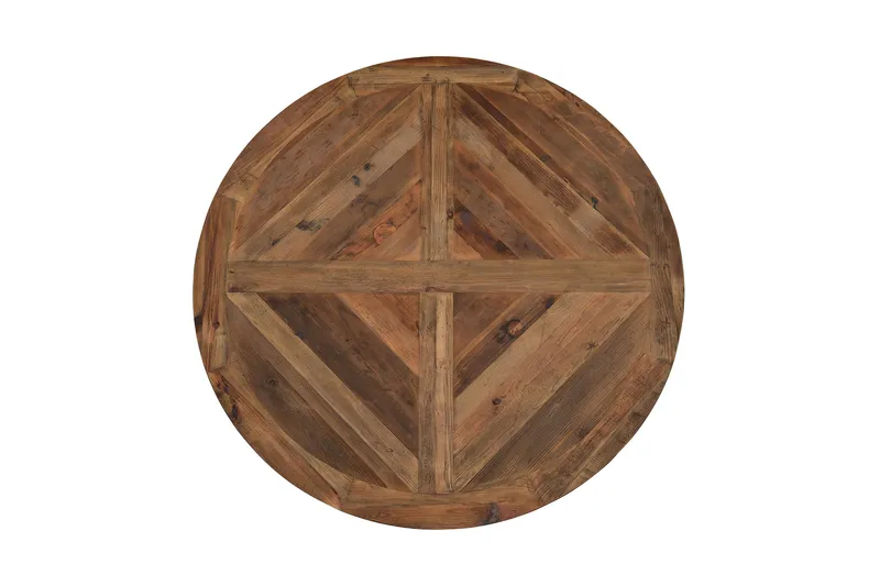 Lyon Vintage Runt Matbord 150 cm för 6 personer - Vintage / Alm / Trä - Möbler - Bord & matgrupp - Matbord & köksbord