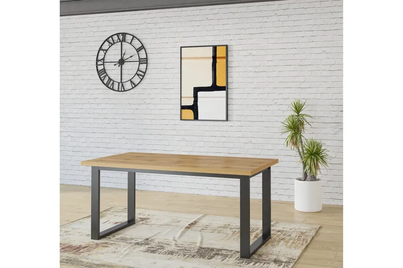 Malissa Förlängningsbart Matbord 170/220 cm - Natur - Möbler - Bord & matgrupp - Matbord & köksbord