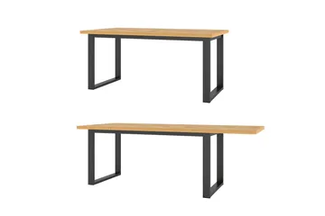 Malissa Förlängningsbart Matbord 170/220 cm - Natur - Möbler - Bord & matgrupp - Matbord & köksbord