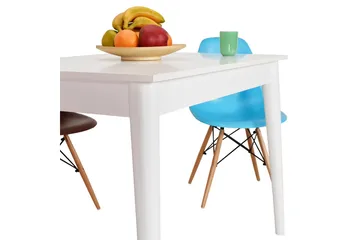 Matbord 110 cm - Vit - Möbler - Bord & matgrupp - Matbord & köksbord