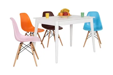 Matbord 110 cm - Vit - Möbler - Bord & matgrupp - Matbord & köksbord