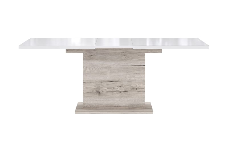 Matbord Ajanel 160 cm - Brun|Vit - Matbord & köksbord