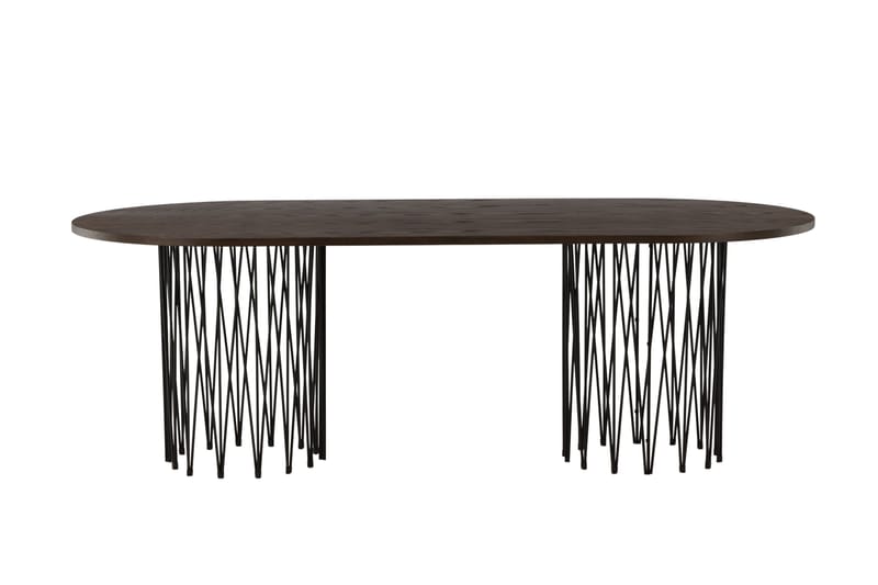 Matbord Alismo 220x100x74 cm Oval - Matbord & köksbord