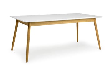 Matbord Amelia 90 cm - Vit/Brun - Möbler - Bord & matgrupp - Matbord & köksbord