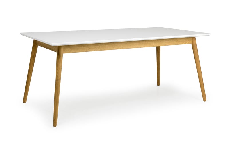 Matbord Amelia 90 cm - Vit/Brun - Möbler - Bord & matgrupp - Matbord & köksbord