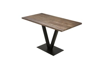 Matbord Apalachicola 125 cm - Valnöt/Svart - Möbler - Bord & matgrupp - Matbord & köksbord