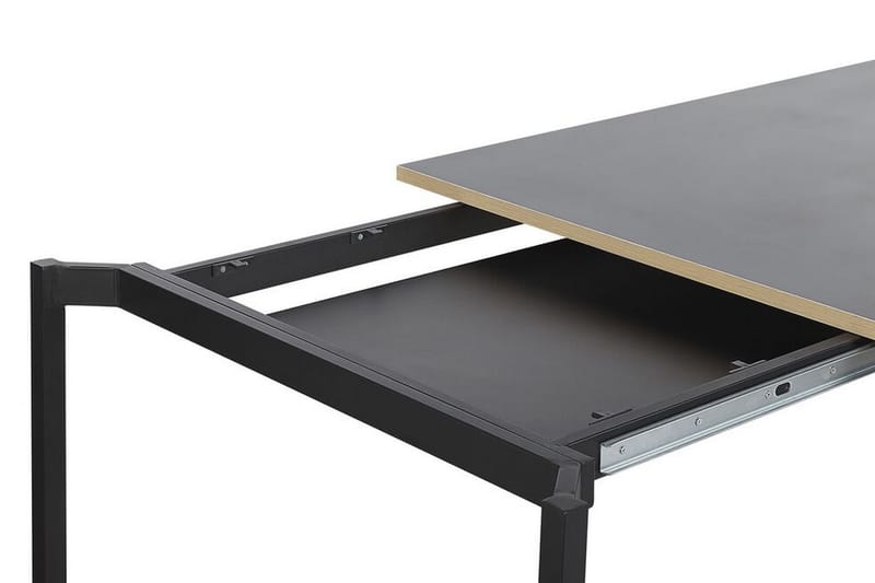 Matbord Arvier 190 cm Hopfällbart - Svart - Klaffbord & hopfällbart bord - Matbord & köksbord