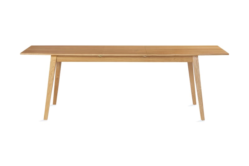Matbord Barke Förlängningsbart 180-230 cm Massiv Ek - Teak - Matbord & köksbord